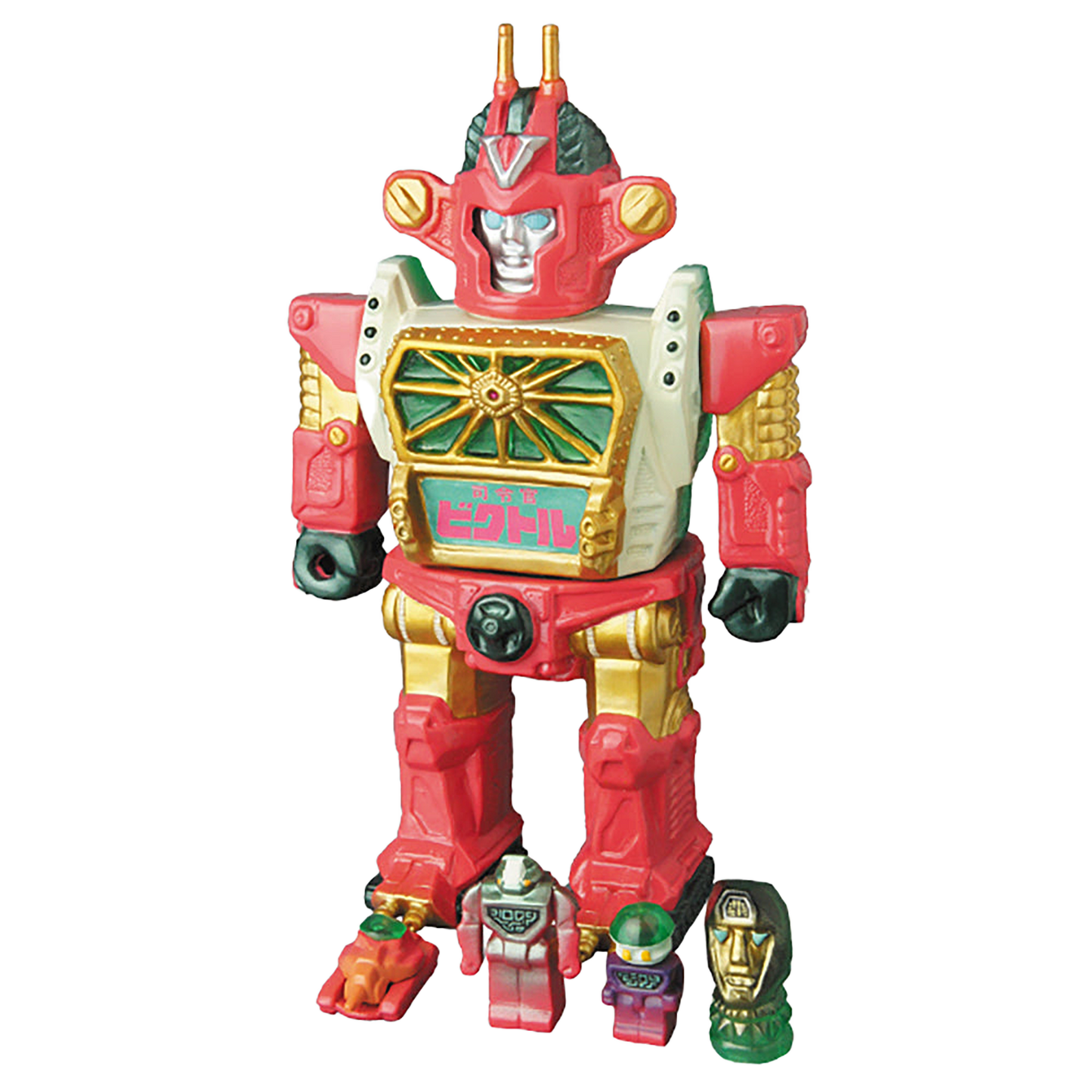 クローンローダー司令官ビクトル + ミニロボット4体セット（ピンクセット / ブルーセット）