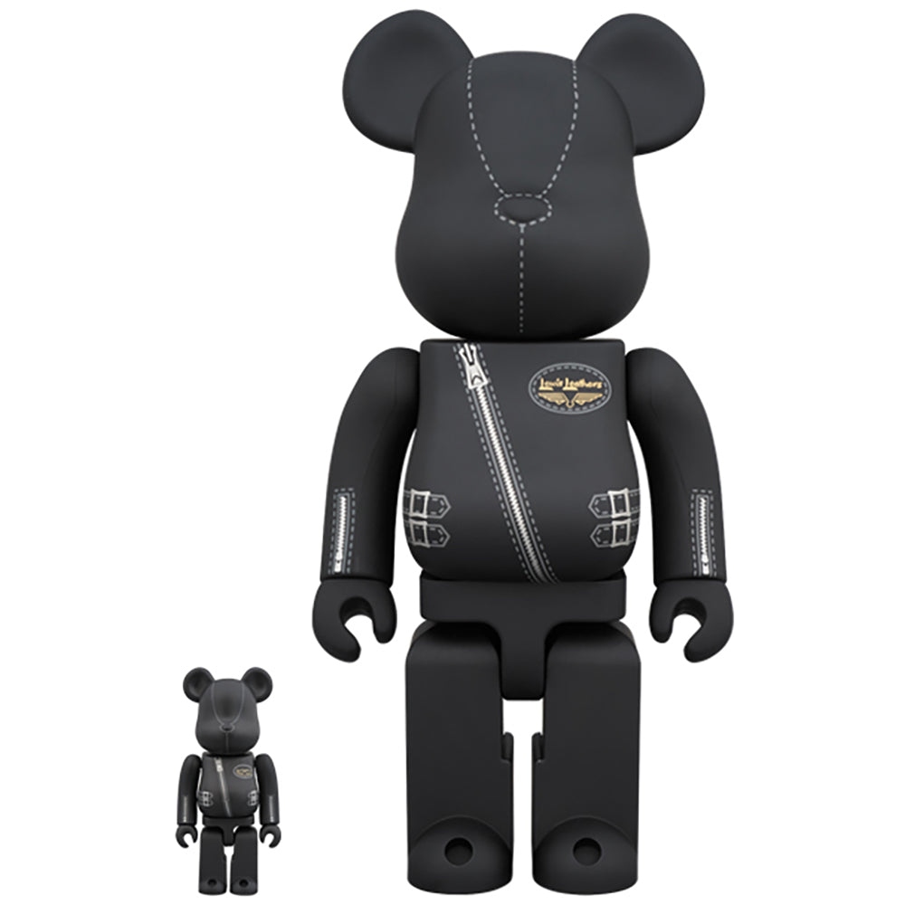BE@RBRICK × Lewis Leathers 100％ & 400％_0