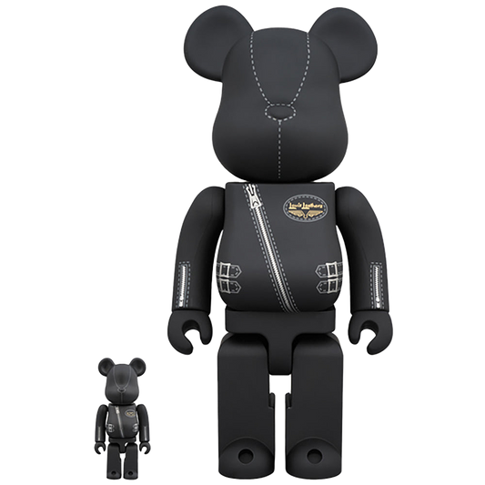 BE@RBRICK × Lewis Leathers 100％ & 400％