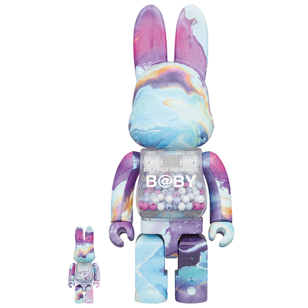 MY FIRST R@BBRICK B@BY MARBLE Ver. 100％ & 400％ | MEDICOM TOY