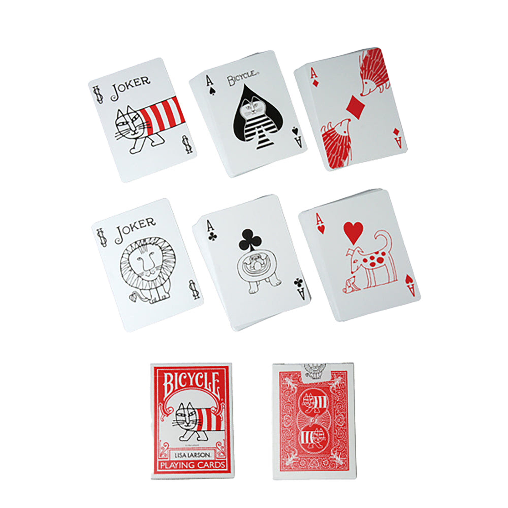 BICYCLE PLAYING CARDS LISA LARSON