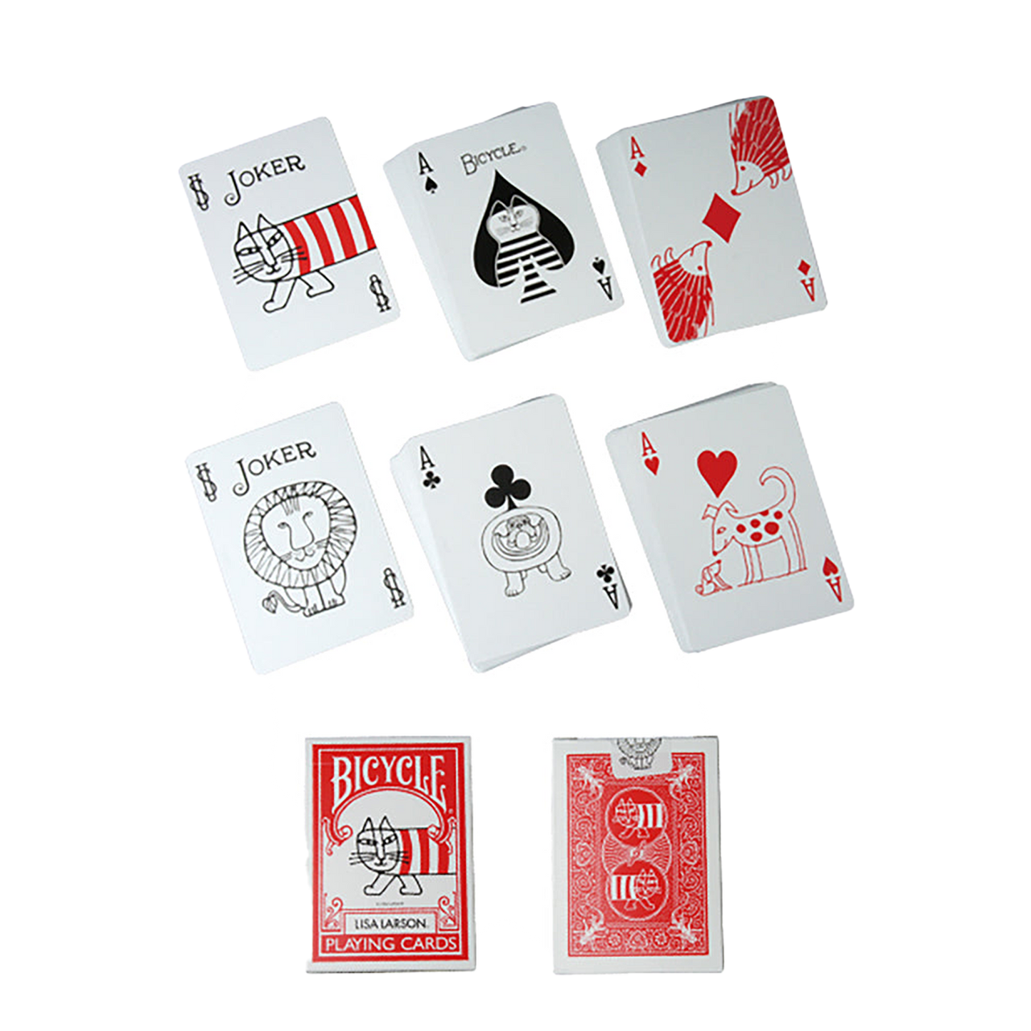 BICYCLE PLAYING CARDS LISA LARSON