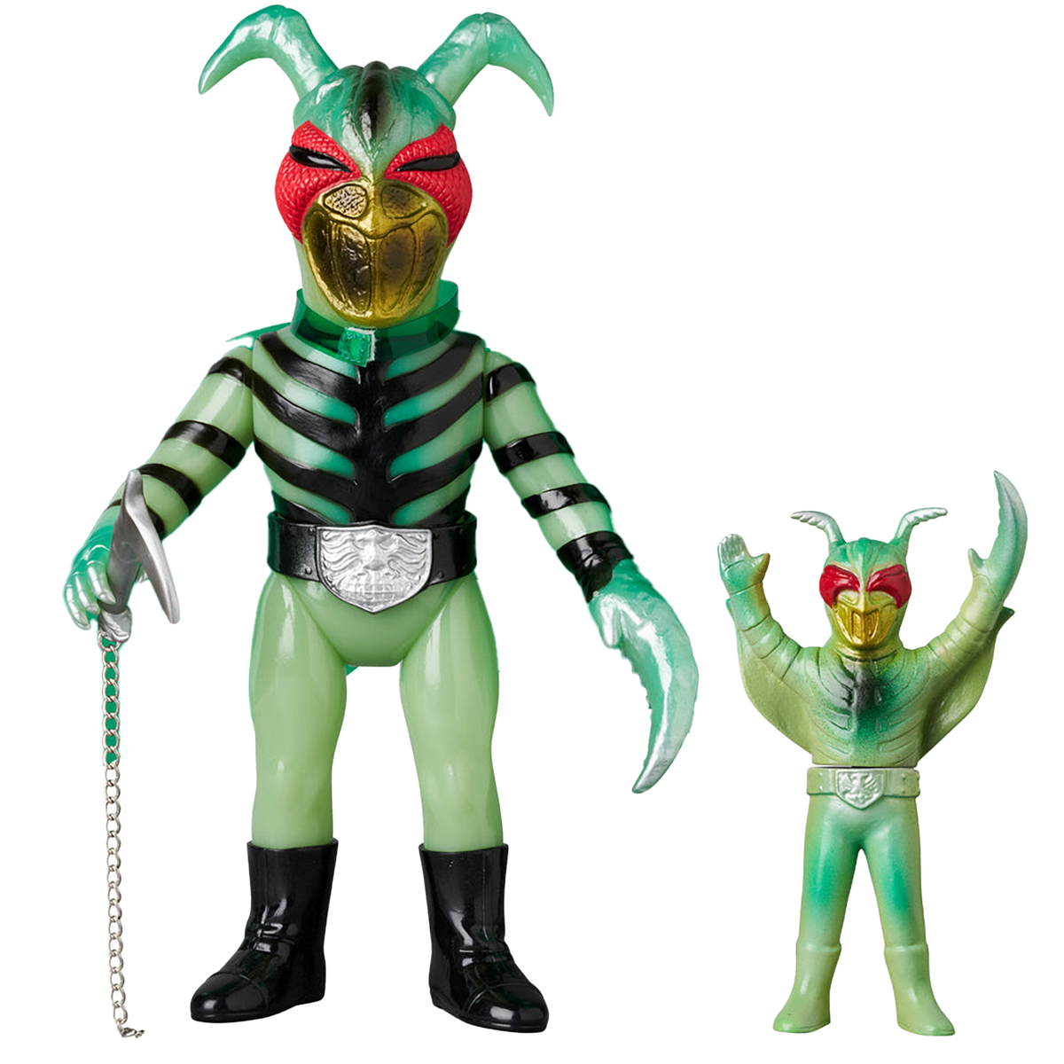 Mantis man（Chain hook Ver.）+mini sofubi 《Planned to be shipped in late November 2024 / Order period is until August 31》

