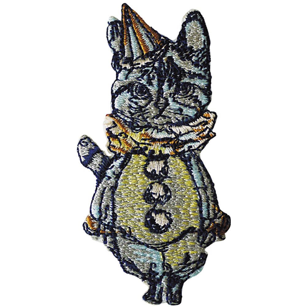 gris gris des BONBON オリジナル刺繍ワッペン／カードセット 猫の案内人（2個セット）（刺繍ワッペン、カード1枚、封筒1枚）_1