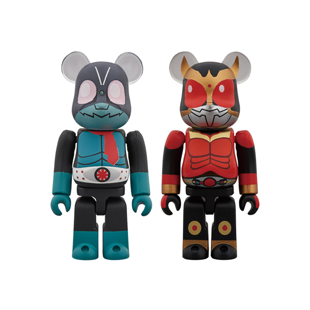 BE@RBRICK 仮面ライダー旧1号＆仮面ライダークウガ 2PACK_0