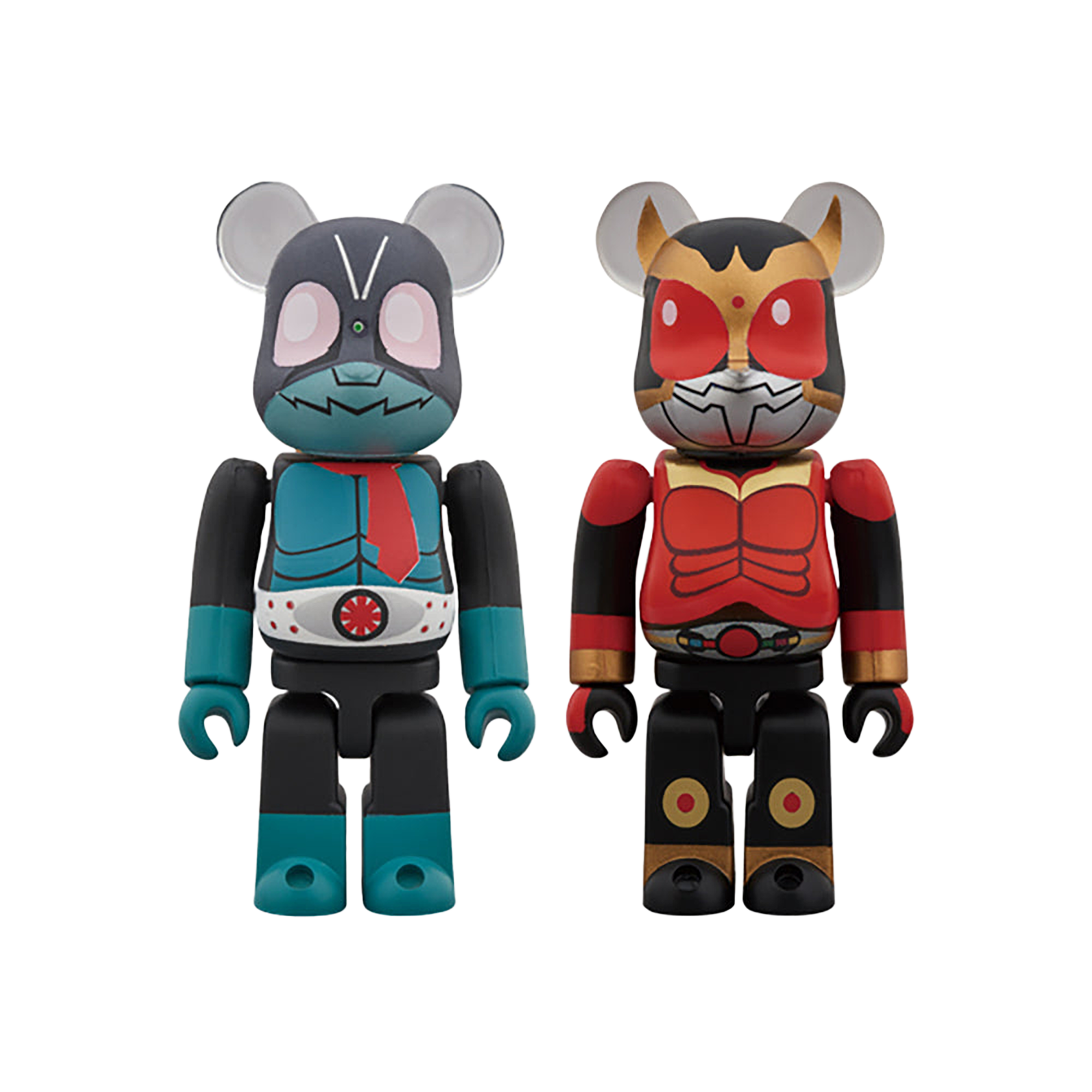 BE@RBRICK 仮面ライダー旧1号＆仮面ライダークウガ 2PACK