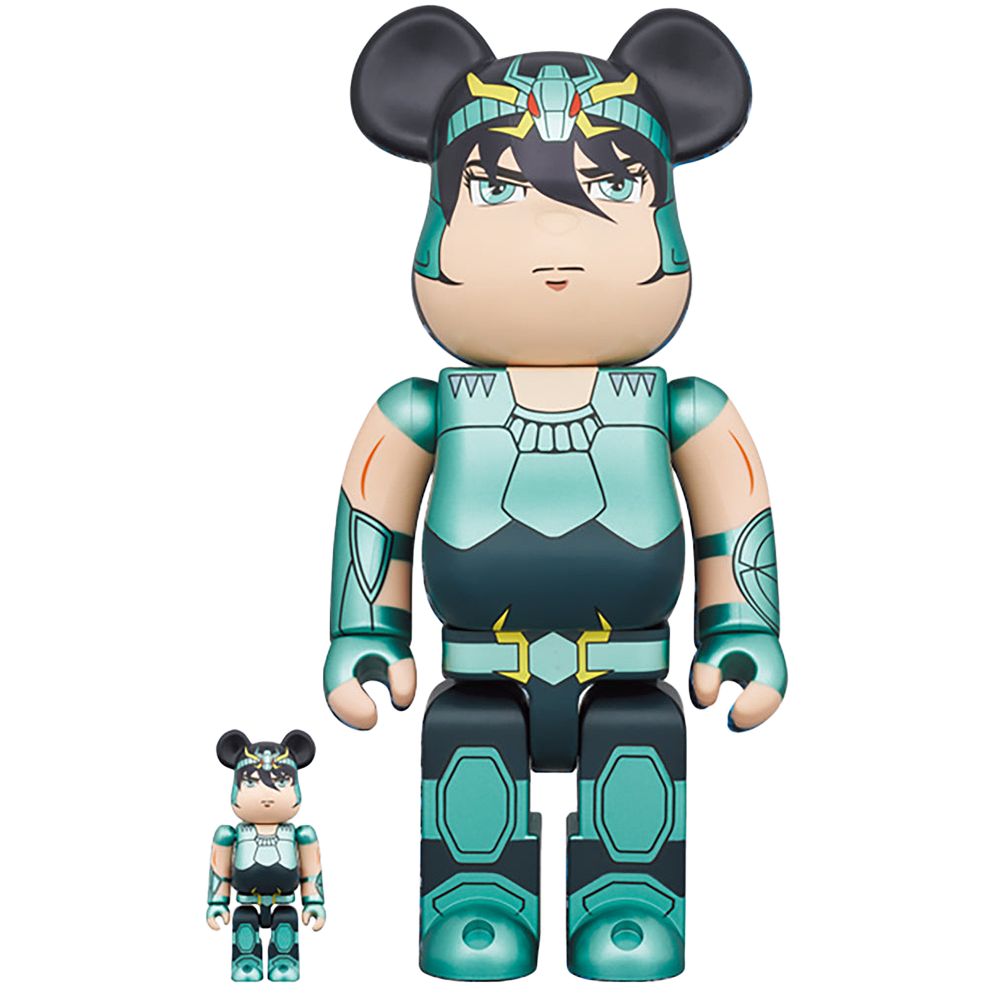 BE@RBRICK 龍星座の紫龍 100％ & 400％