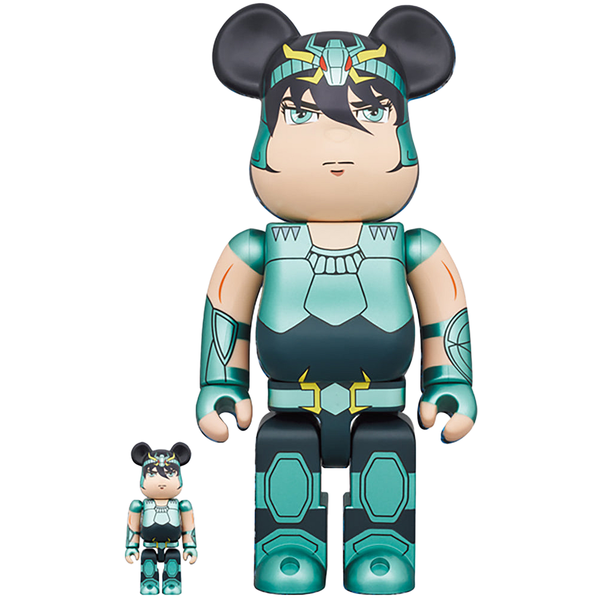 BE@RBRICK 龍星座の紫龍 100％ & 400％