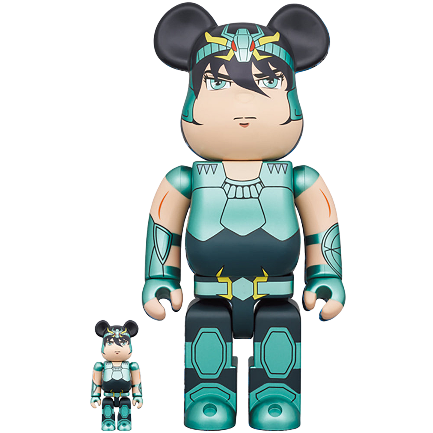 BE@RBRICK 龍星座の紫龍 100％ & 400％
