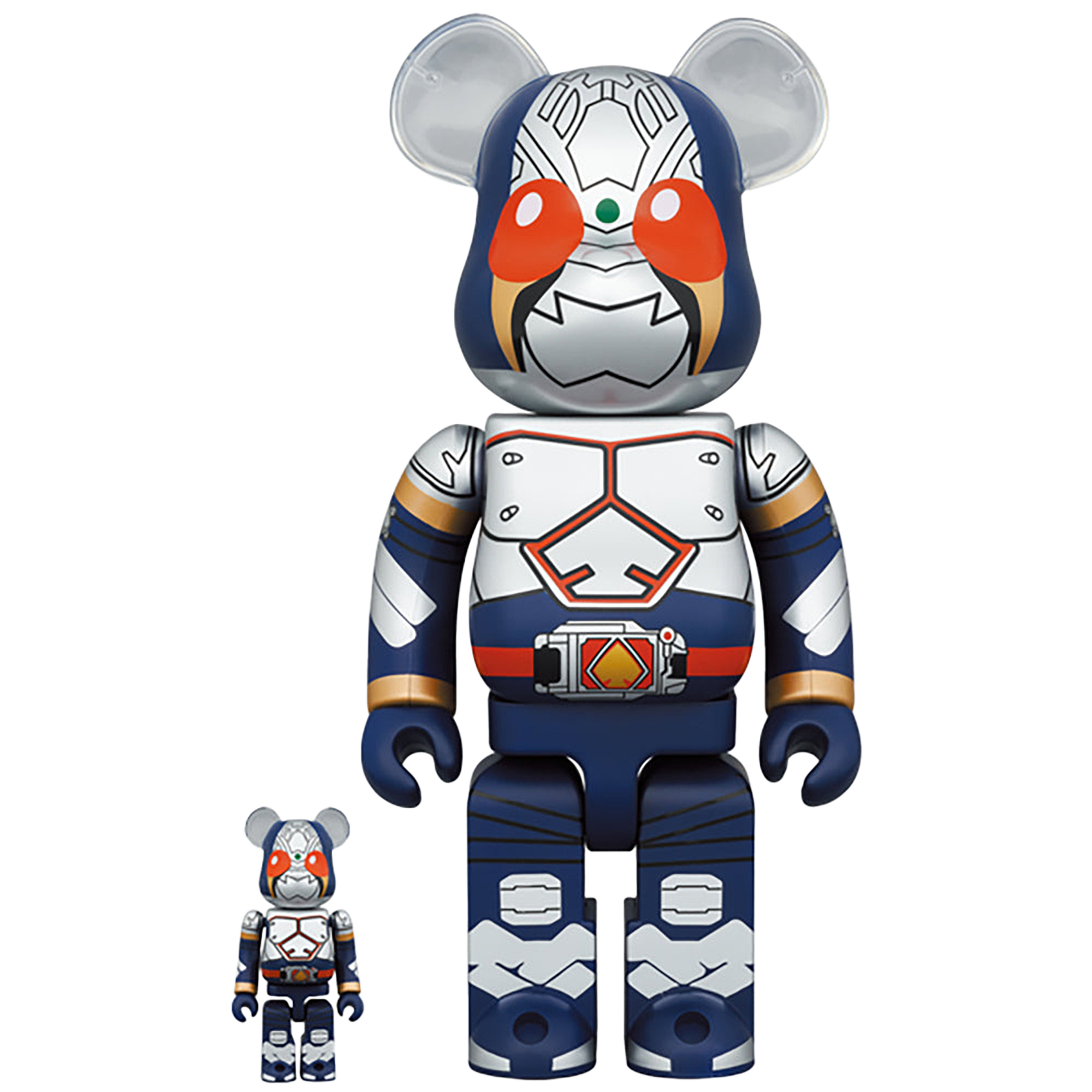 BE@RBRICK 仮面ライダーブレイド 100％ & 400％