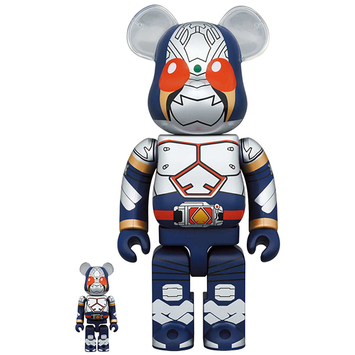 BE@RBRICK 仮面ライダーブレイド 100％ & 400％