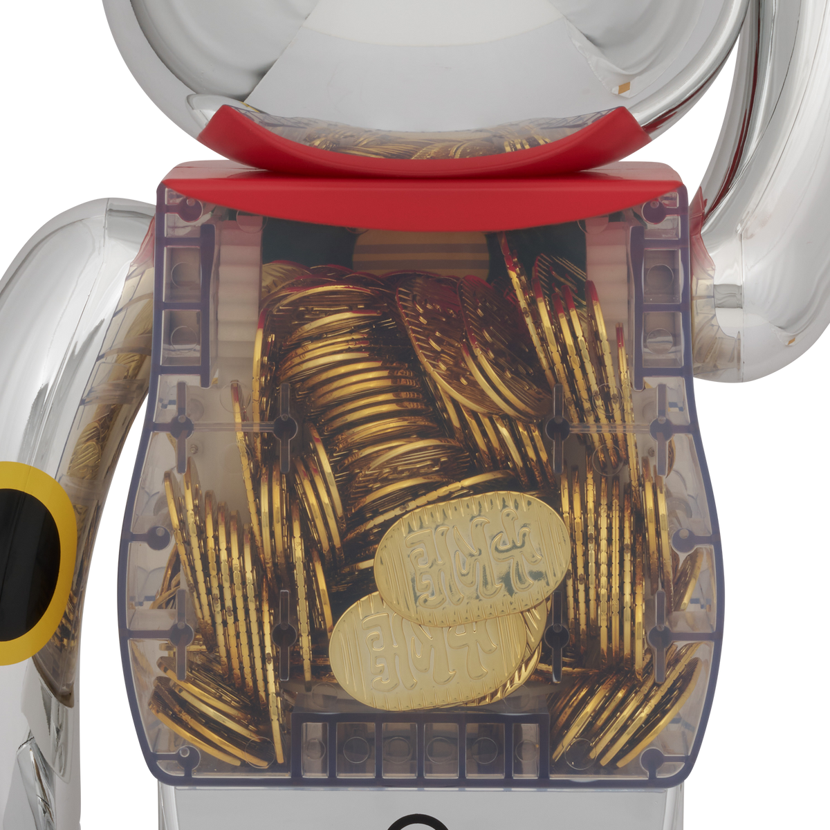 BE@RBRICK 招き猫 小判 千万両 銀メッキ 1000％ | MEDICOM TOY
