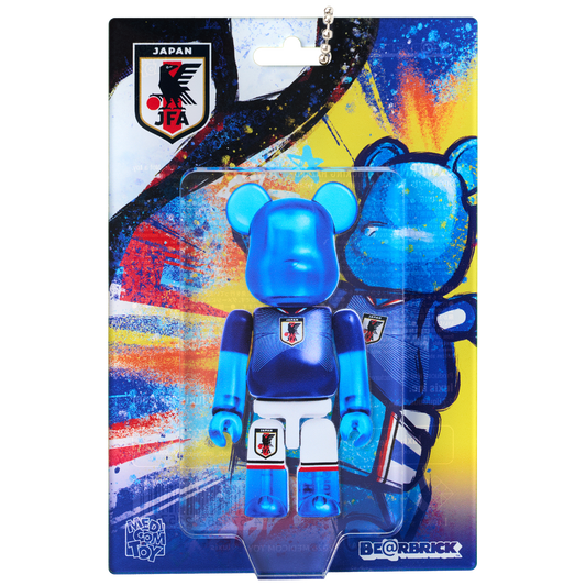 サッカー日本代表 オフィシャルライセンス商品 BE@RBRICK サッカー日本代表 Ver. アクリルキーホルダー (ブリスター風)_0