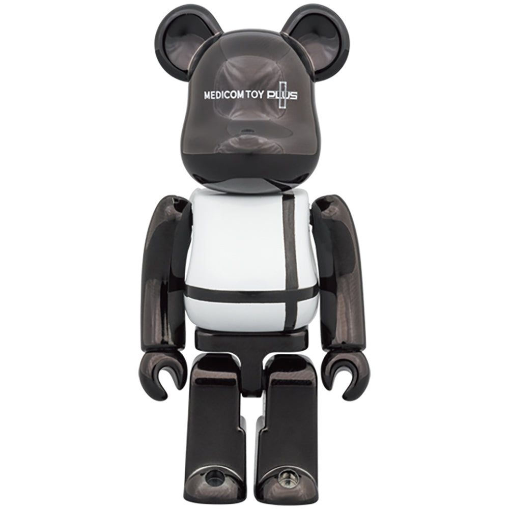 BE@RBRICK MEDICOM TOY PLUS BLACK CHROME Ver. 100％ ＆ 400％_1