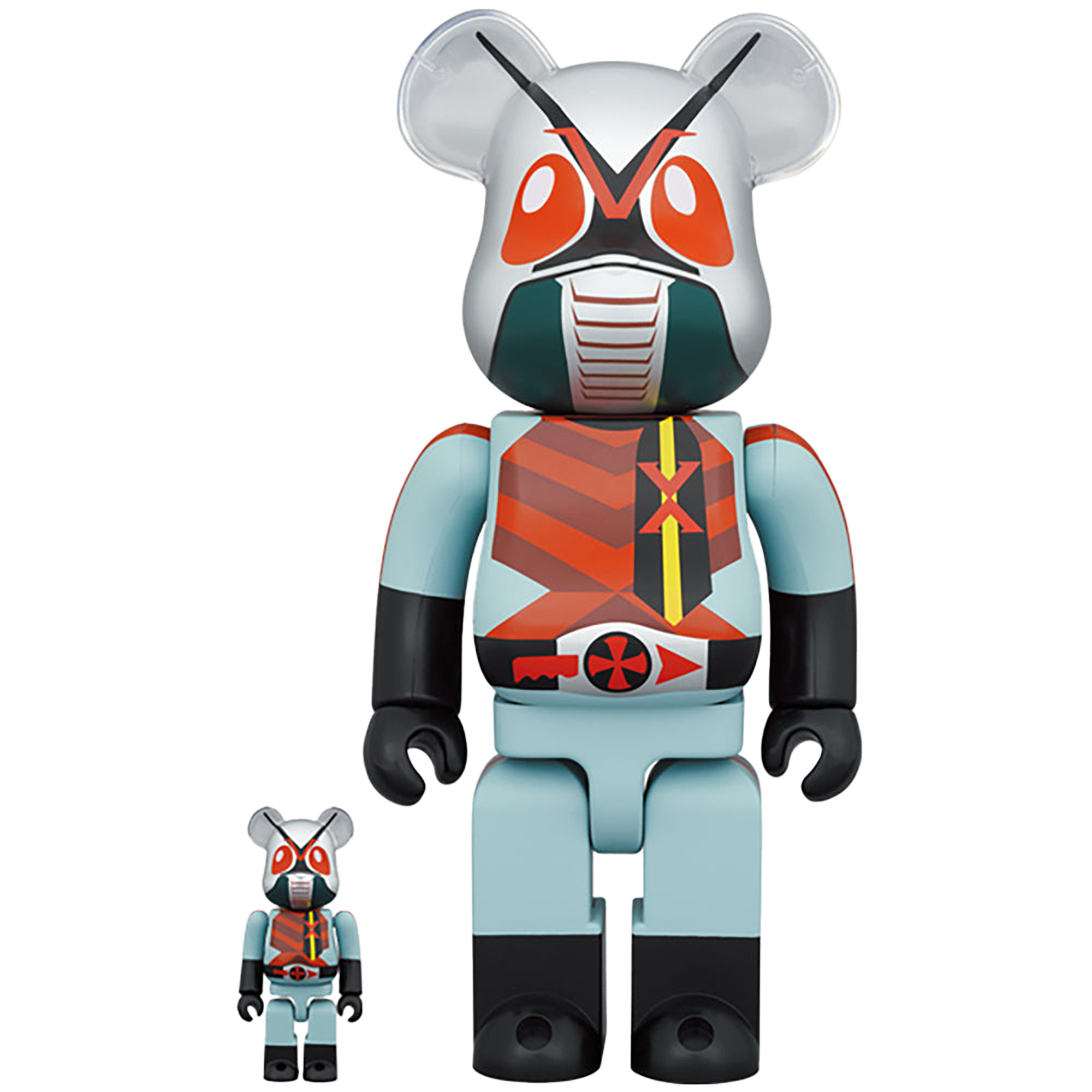 BE@RBRICK 仮面ライダーX 100％ & 400％