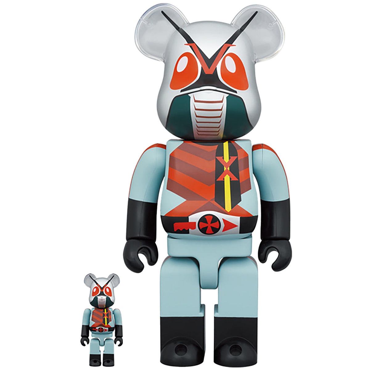 BE@RBRICK 仮面ライダーX 100％ & 400％