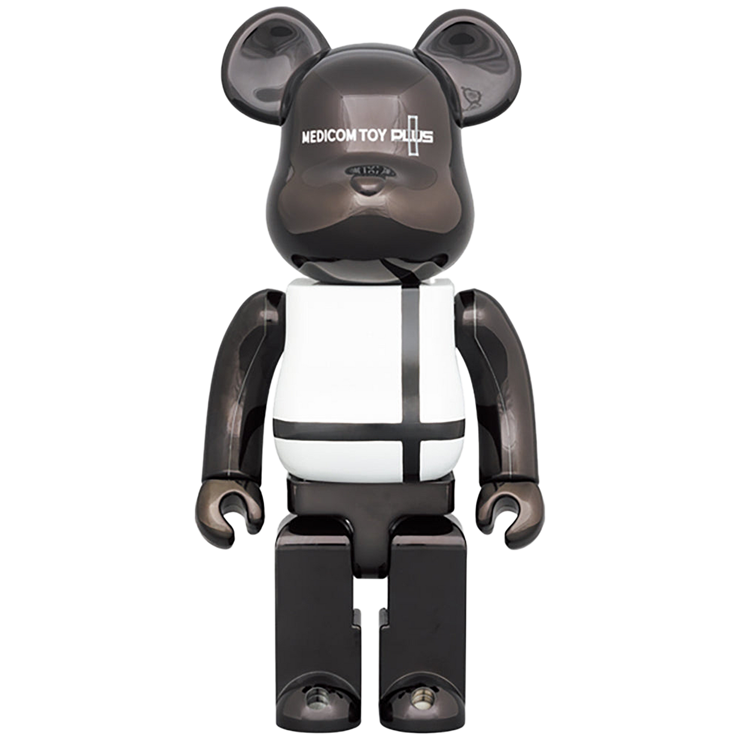 BE@RBRICK MEDICOM TOY PLUS BLACK CHROME Ver. 100％ ＆ 400％