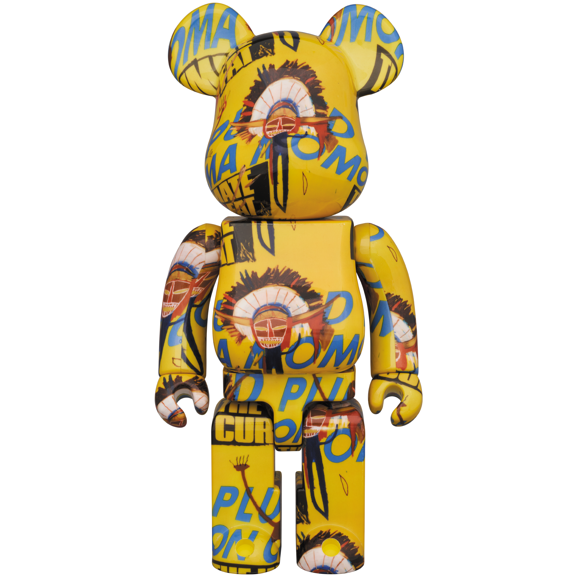 BE@RBRICK Andy Warhol × JEAN-MICHEL BASQUIAT #3 100% & 400%