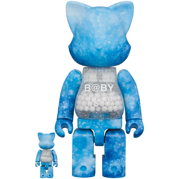 MY FIRST NY@BRICK B@BY CRYSTAL OF SNOW Ver. 100% & 400% | MEDICOM