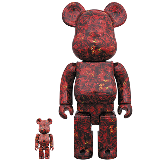 BE@RBRICK M / mika ninagawa LEATHER ROSE 100％ & 400％