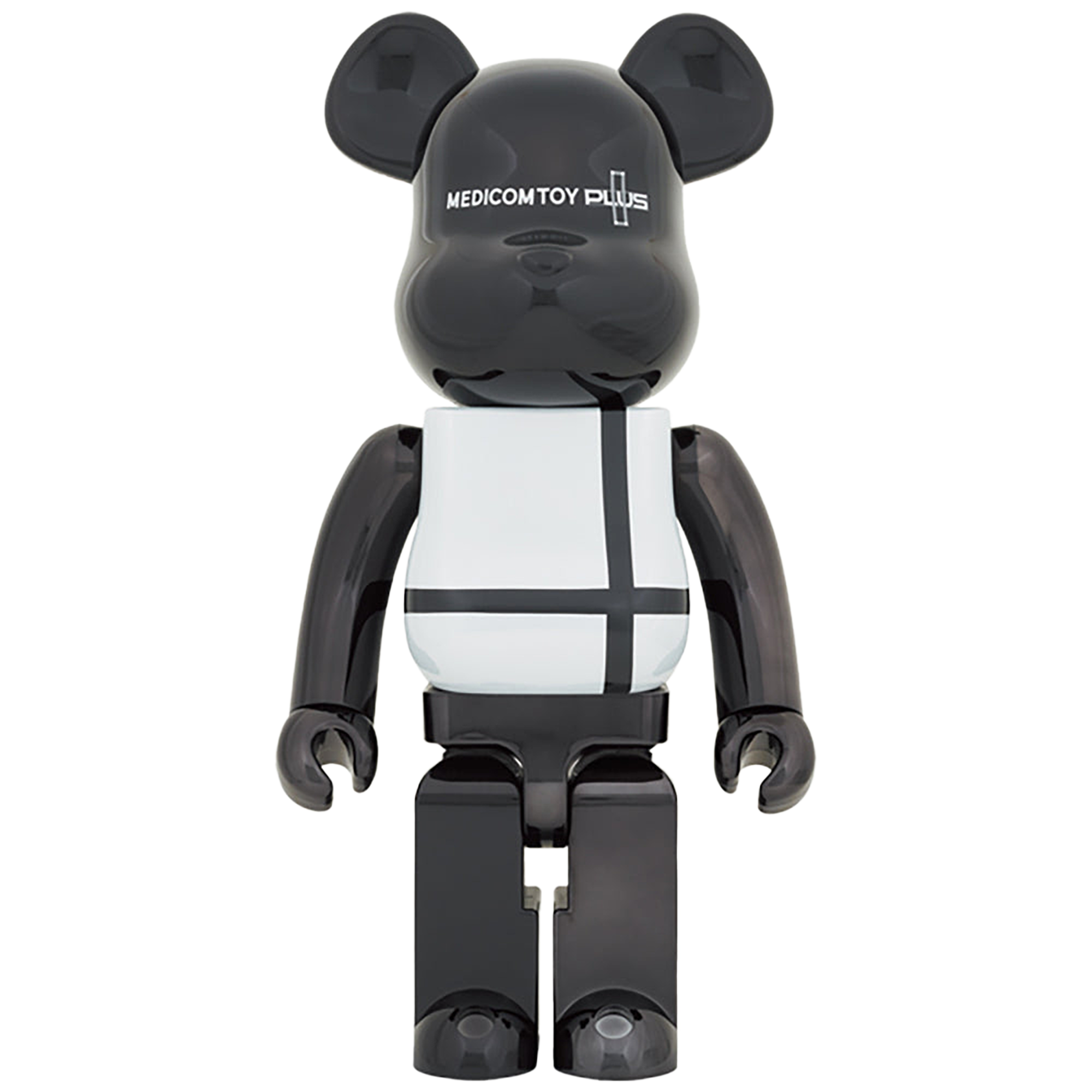 BE@RBRICK MEDICOM TOY PLUS BLACK CHROME Ver. 1000％