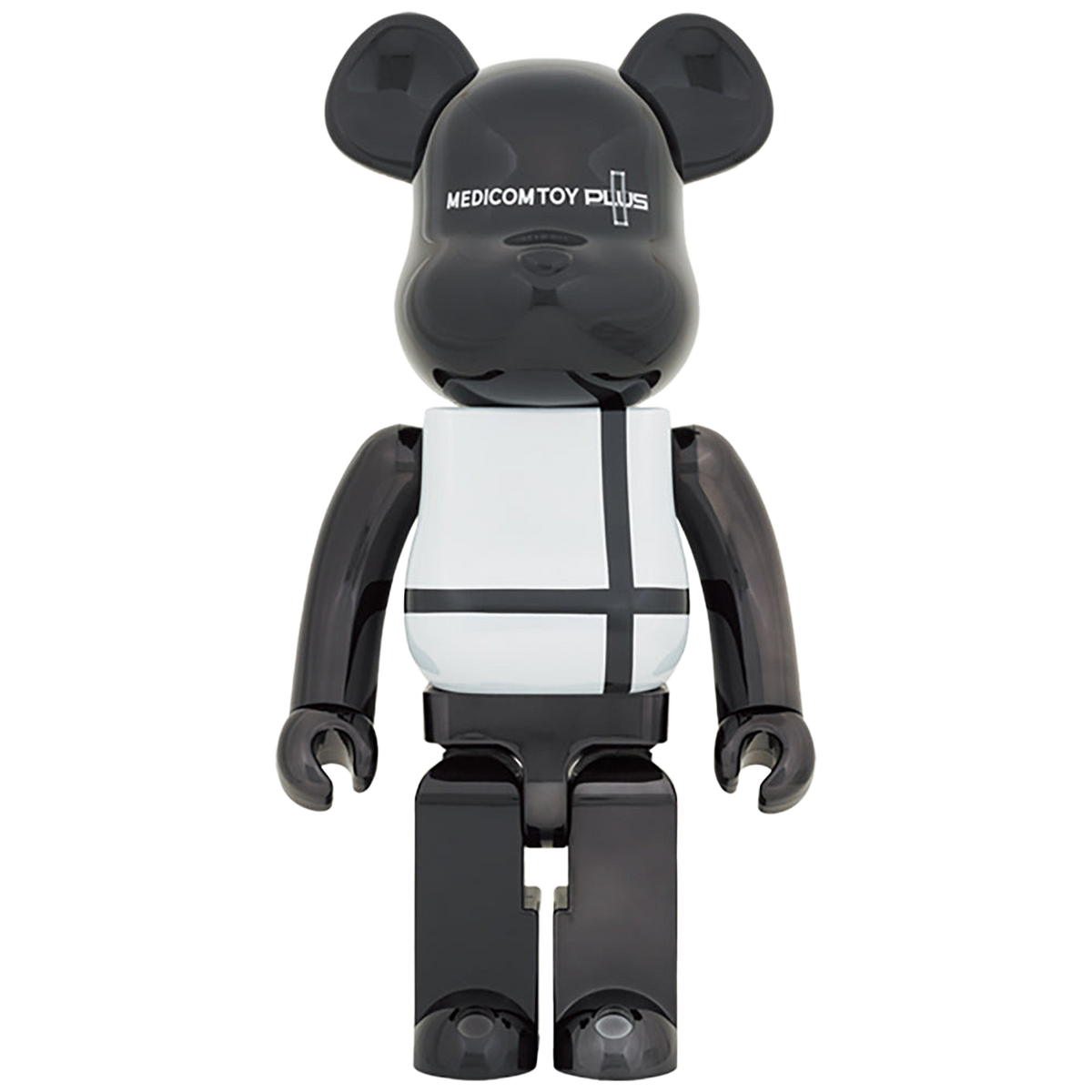 BE@RBRICK MEDICOM TOY PLUS BLACK CHROME Ver. 1000％