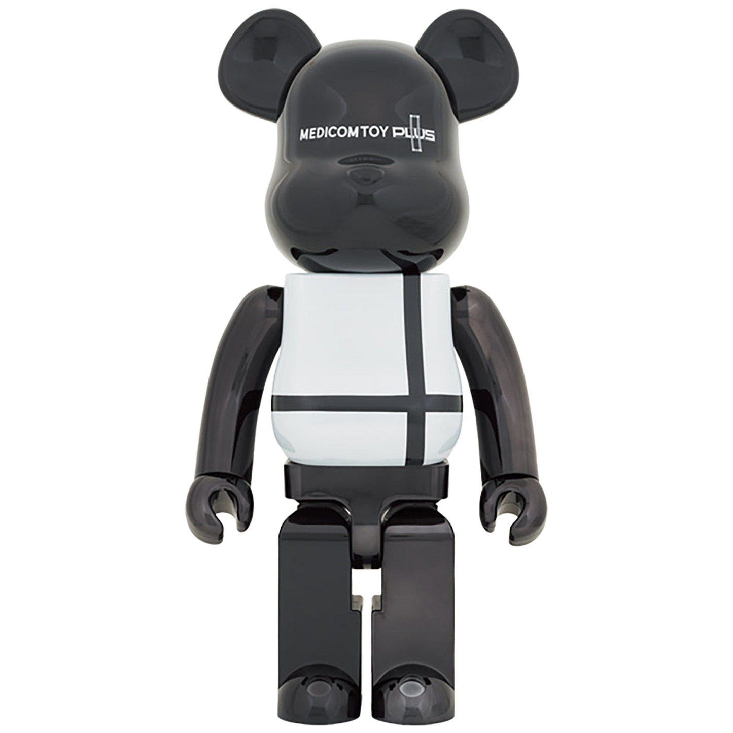 BE@RBRICK MEDICOM TOY PLUS BLACK CHROME Ver. 1000％