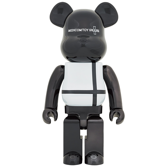 BE@RBRICK MEDICOM TOY PLUS BLACK CHROME Ver. 1000％