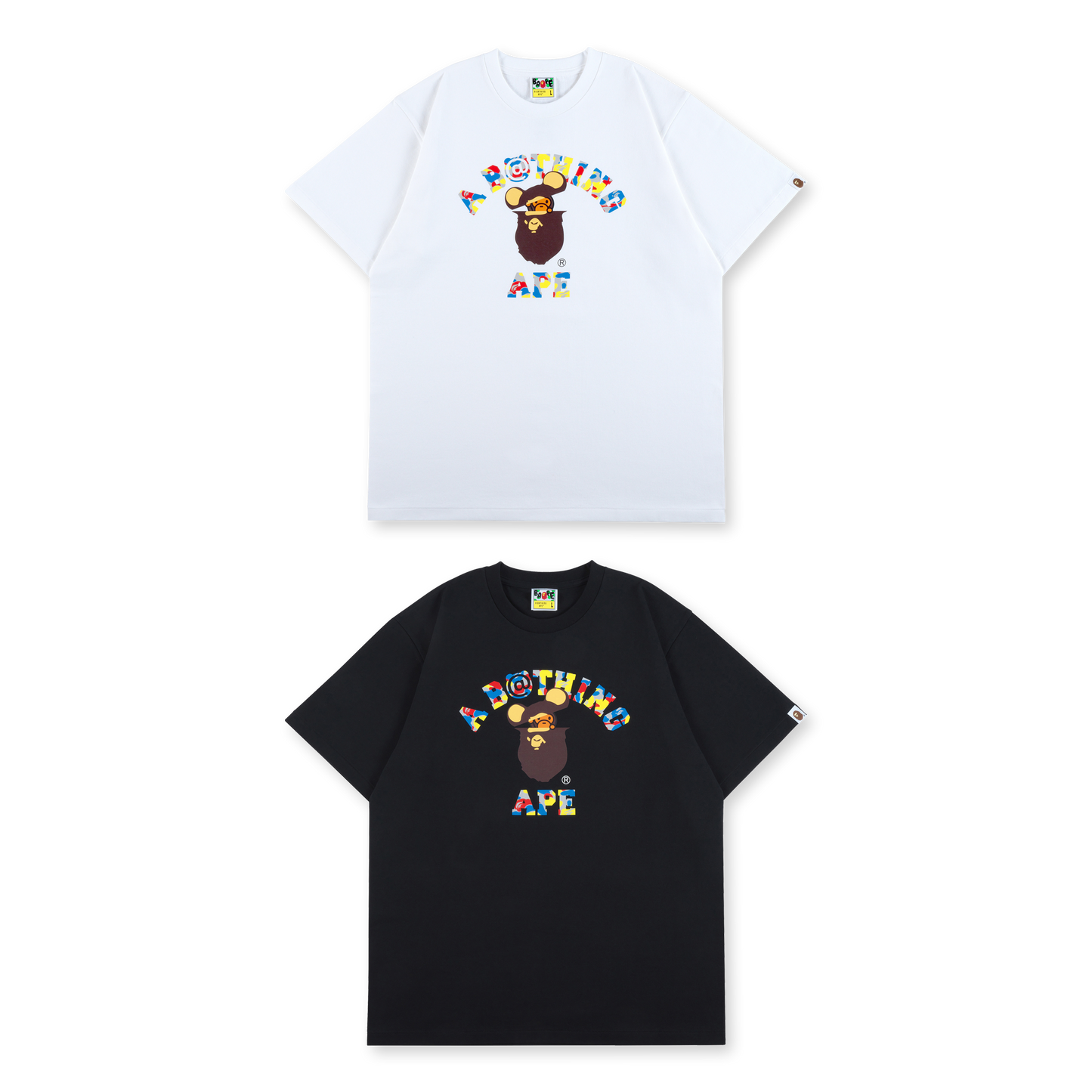 MCT 30th ANNIV. BAPE(R) CAMO BE@R TEE BUSY WORK_0