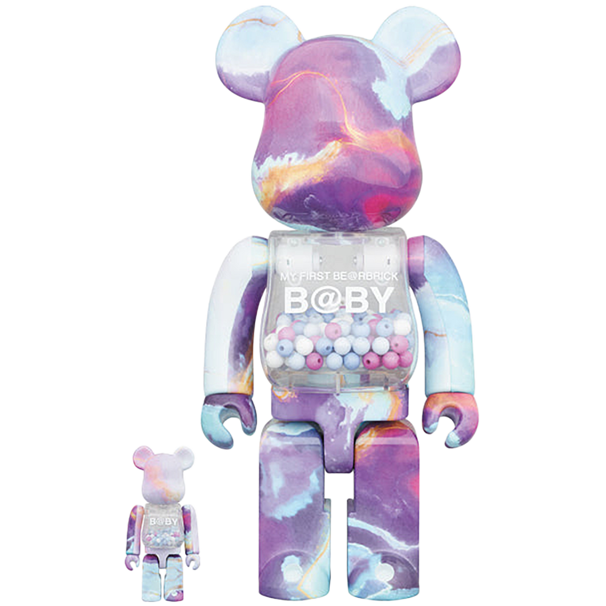 MY FIRST BE@RBRICK B@BY MARBLE Ver. 100％ & 400％