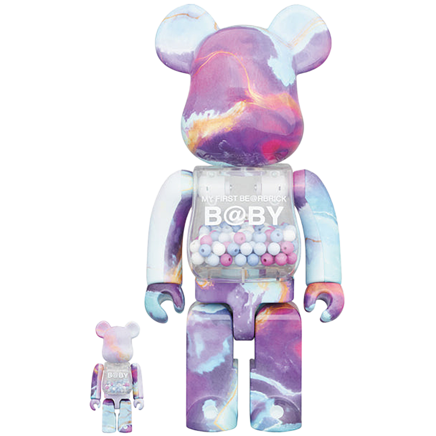 MY FIRST BE@RBRICK B@BY MARBLE Ver. 100％ & 400％