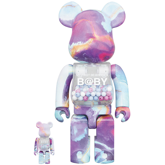 MY FIRST BE@RBRICK B@BY MARBLE Ver. 100％ & 400％