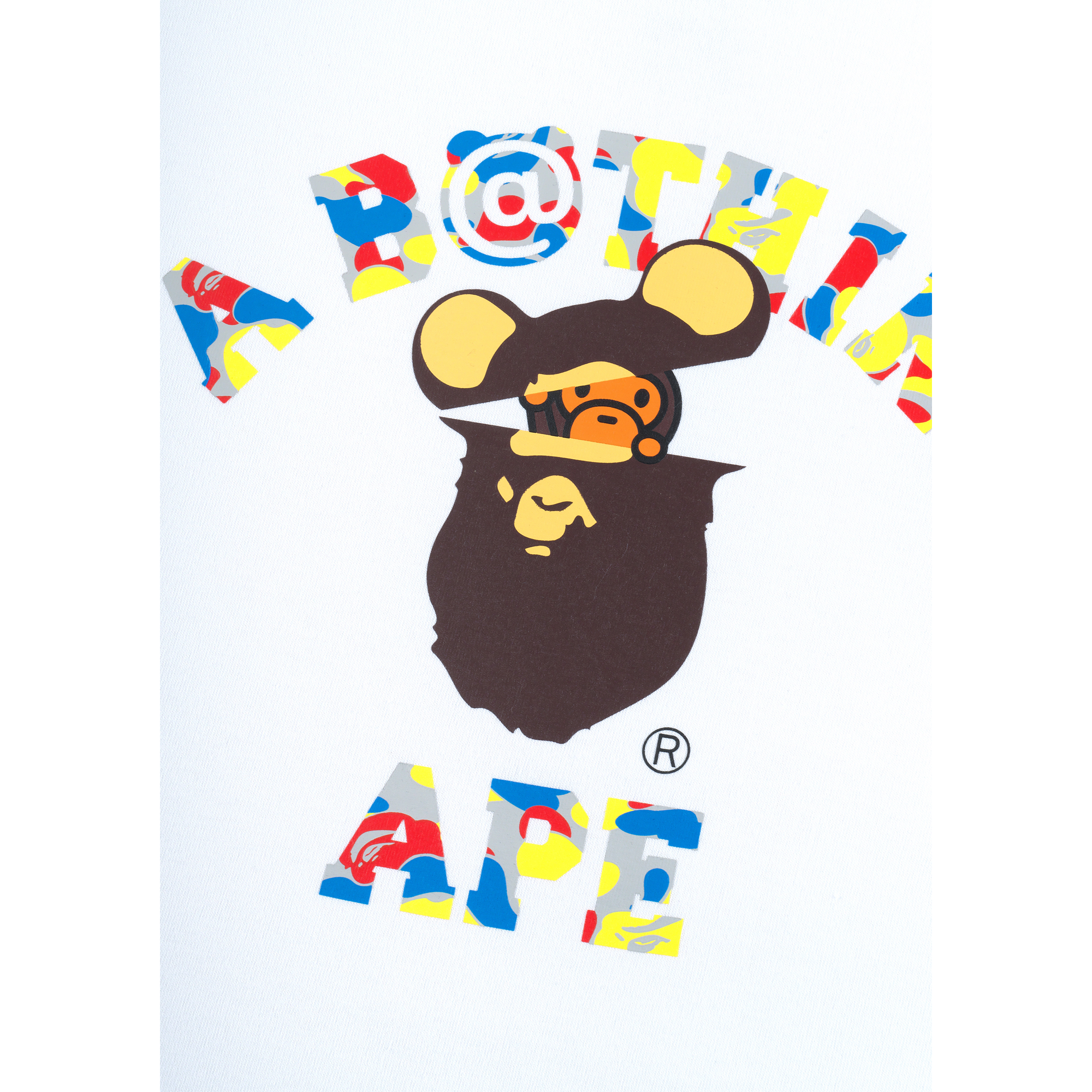 MCT 30th ANNIV. BAPE(R) CAMO BE@R TEE BUSY WORK_3