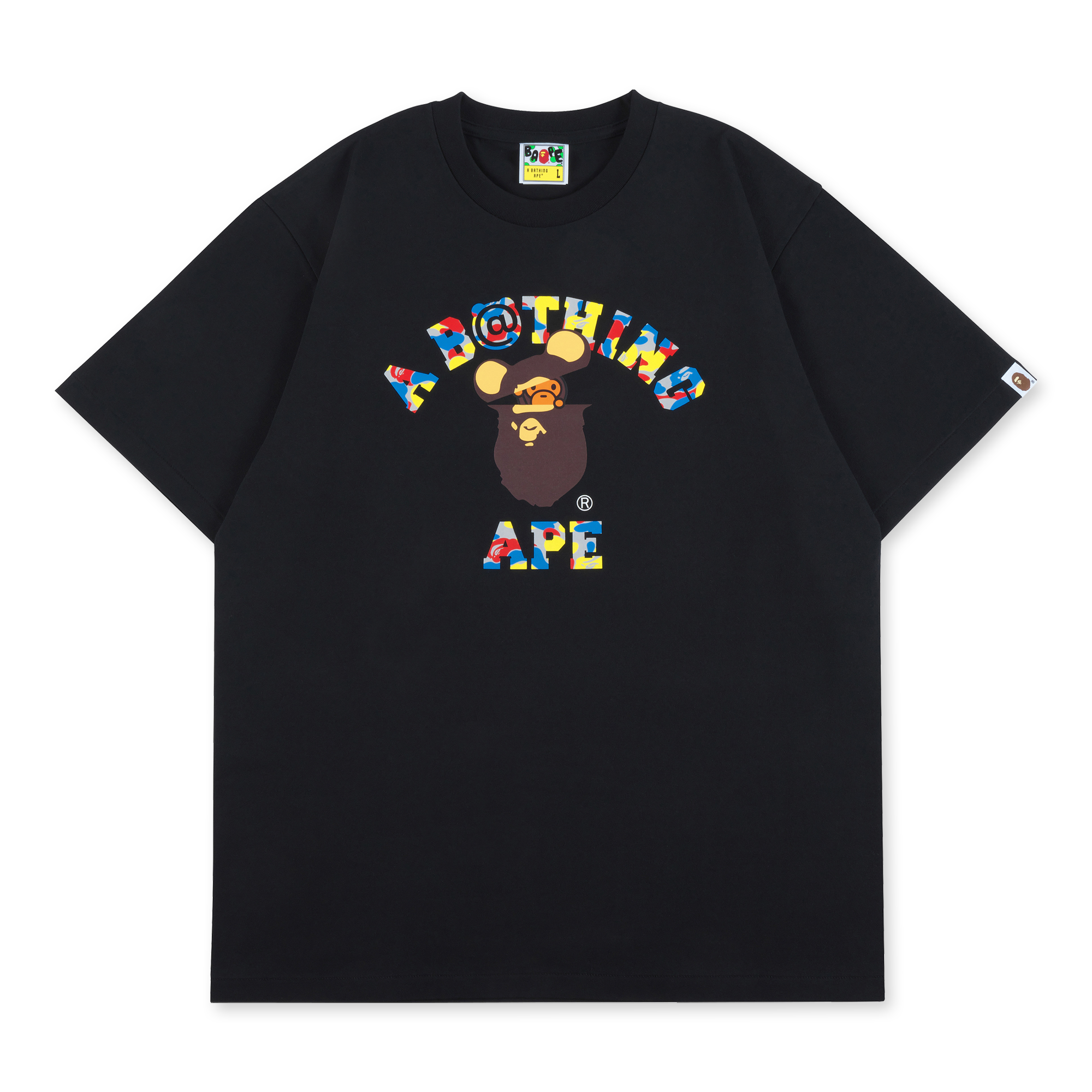 MCT 30th ANNIV. BAPE(R) CAMO BE@R TEE BUSY WORK_6