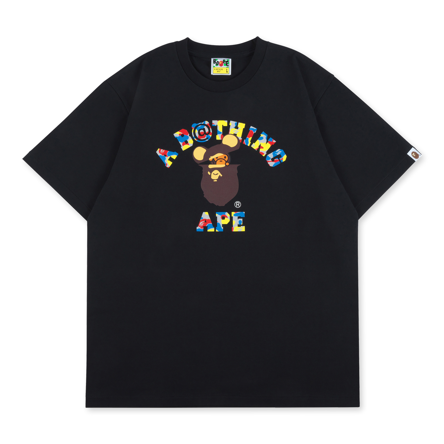 MCT 30th ANNIV. BAPE(R) CAMO BE@R TEE BUSY WORK_6