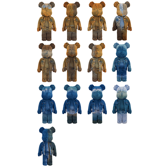 DRxROMANELLI × GUESS ONE OF KIND COLLECTION BE@RBRICK 1000％