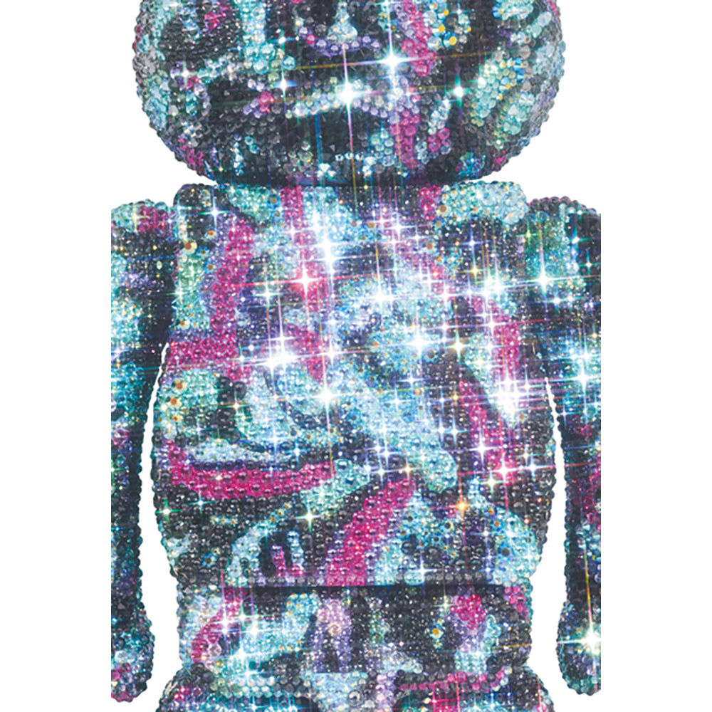 CRYSTAL DECORATE BE@RBRICK NAGNAGNAG FOUR EYES 400％_1