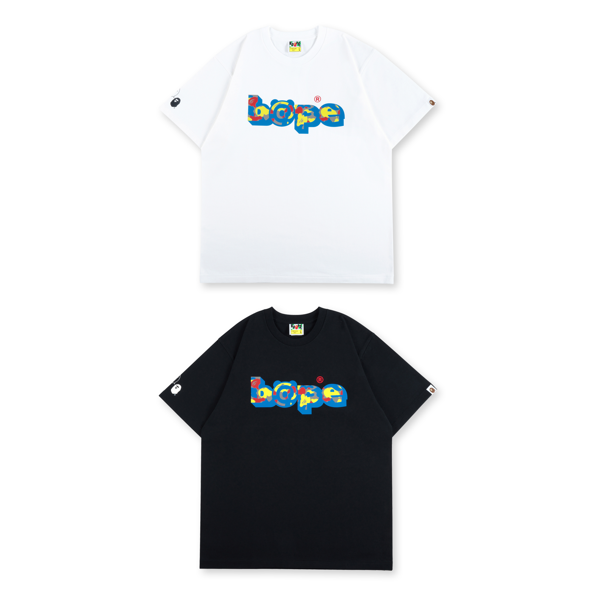 MCT 30th ANNIV. BAPE(R) CAMO BE@R TEE COLLEGE_0