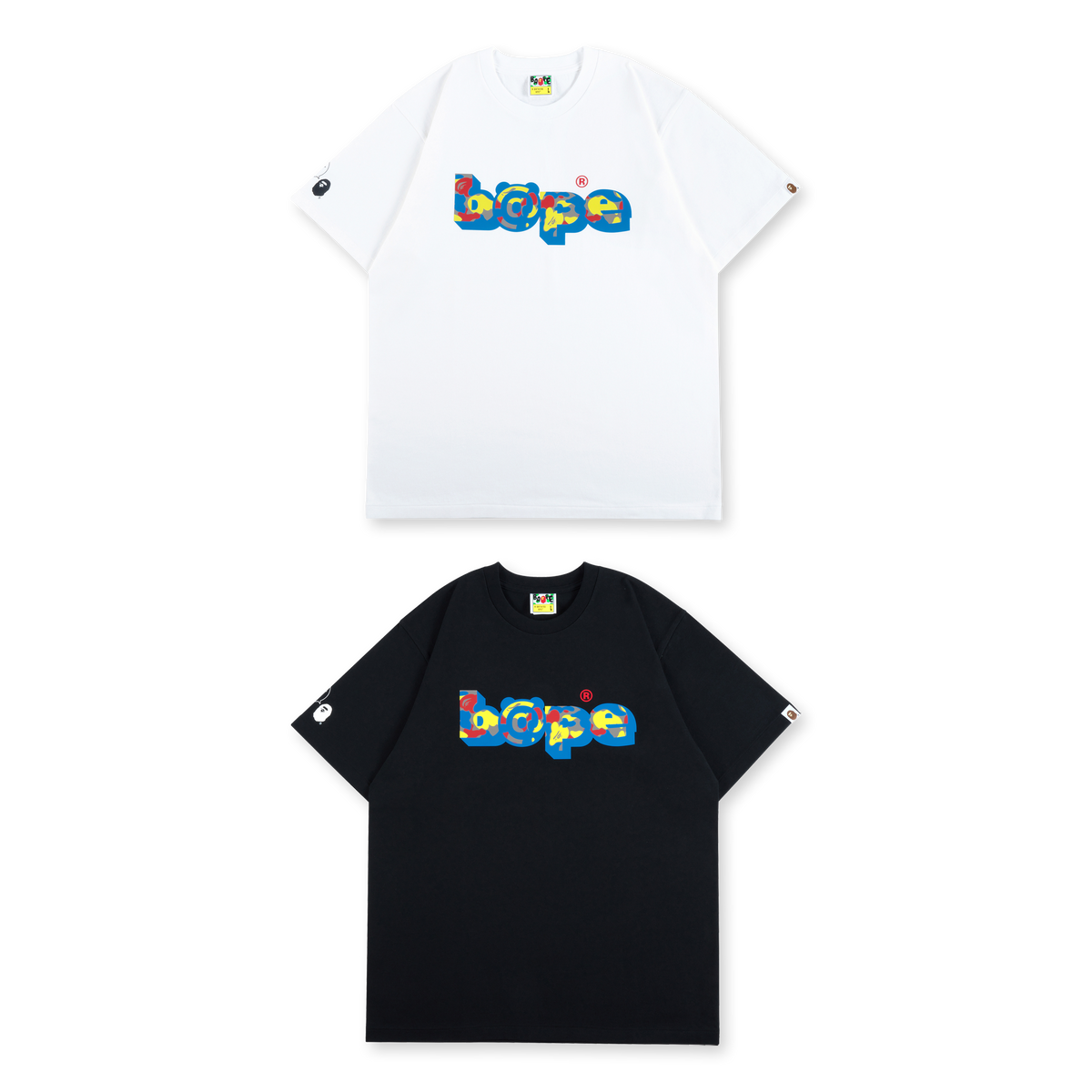 MCT 30th ANNIV. BAPE(R) CAMO BE@R TEE COLLEGE_0