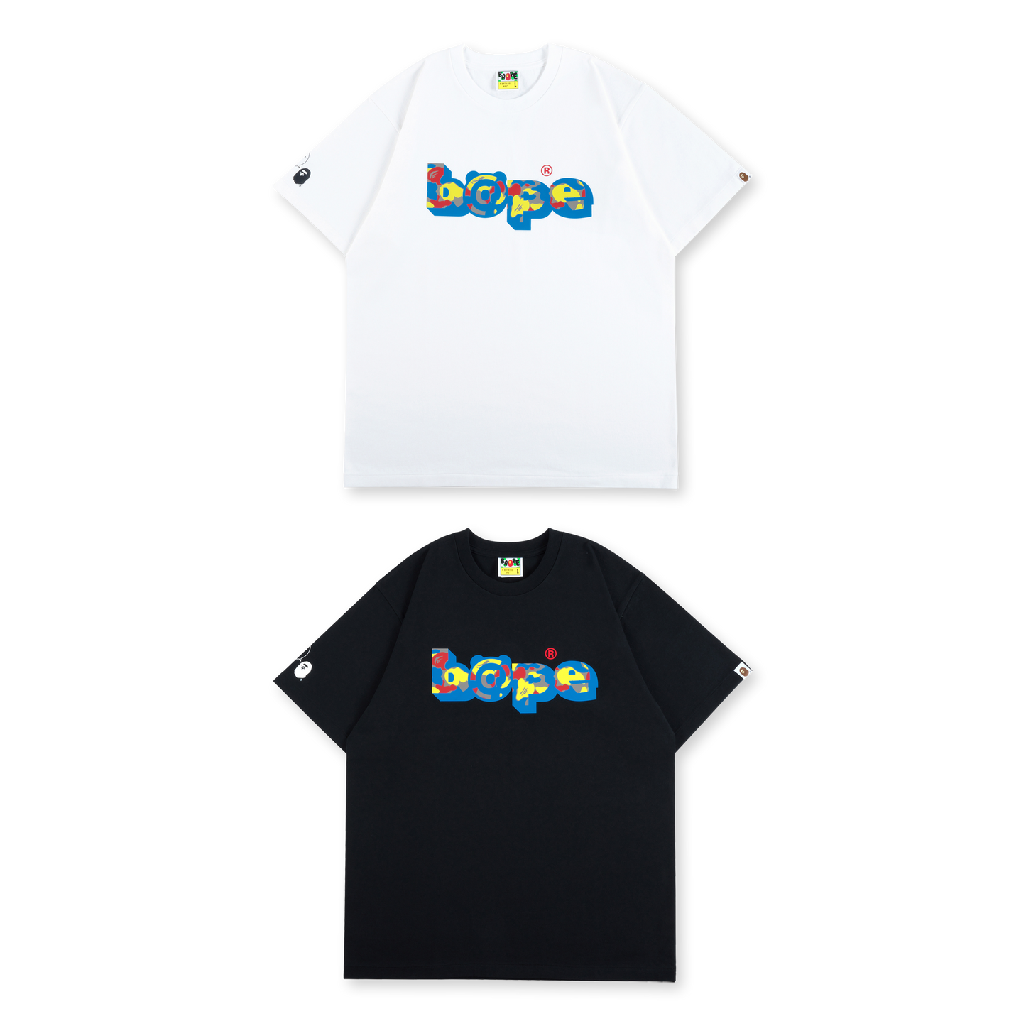 MCT 30th ANNIV. BAPE(R) CAMO BE@R TEE COLLEGE_0