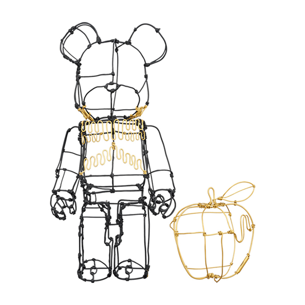 HAyU Wire BE@RBRICK 400％ & APPLE_0