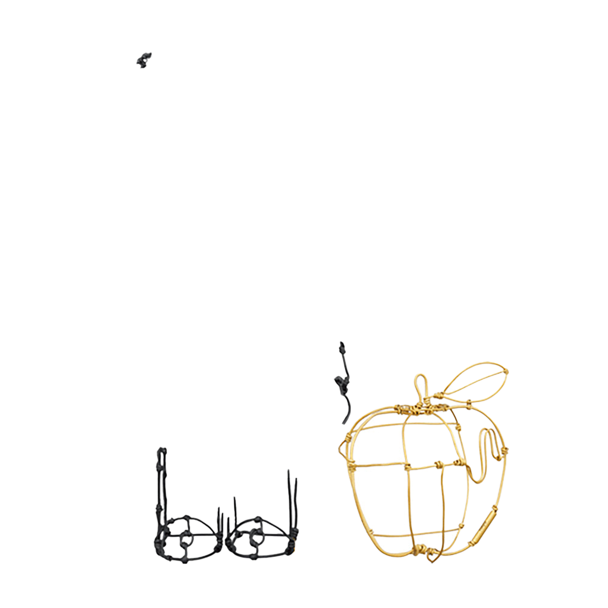 HAyU Wire BE@RBRICK 400％ & APPLE