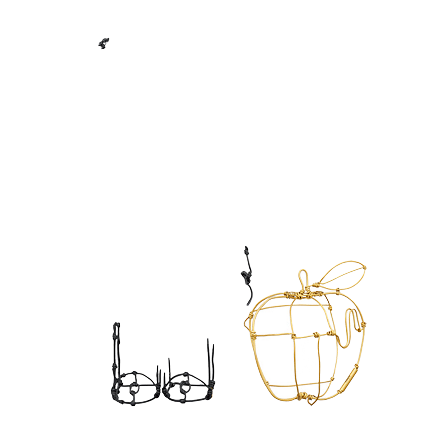 HAyU Wire BE@RBRICK 400％ & APPLE
