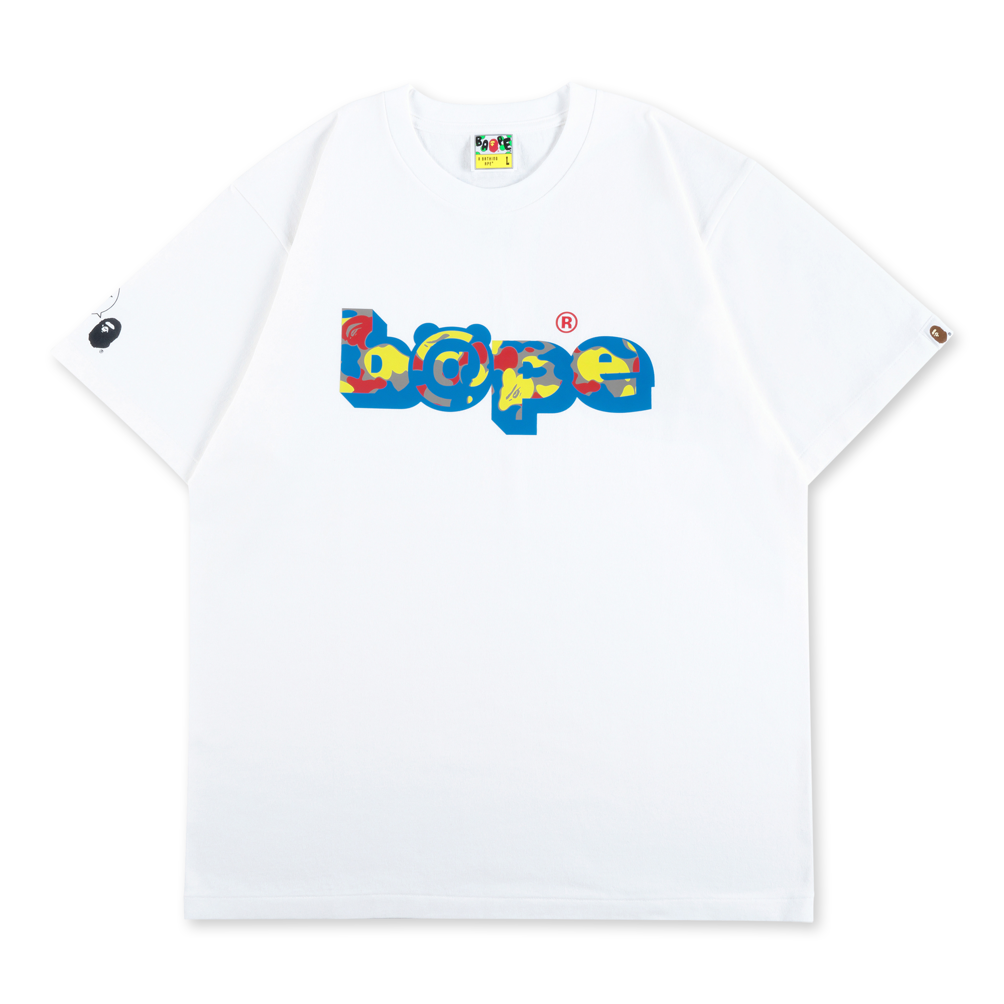 MCT 30th ANNIV. BAPE(R) CAMO BE@R TEE COLLEGE_1