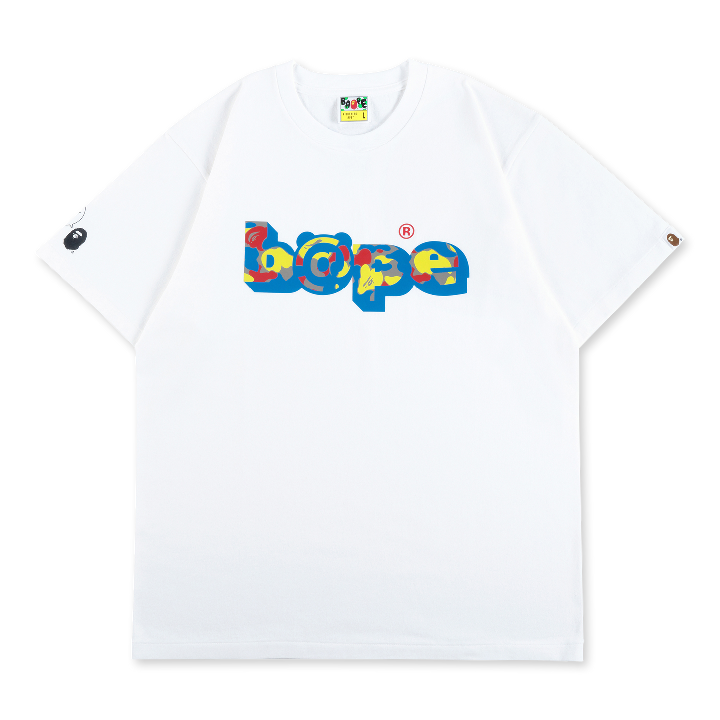 MCT 30th ANNIV. BAPE(R) CAMO BE@R TEE COLLEGE_1