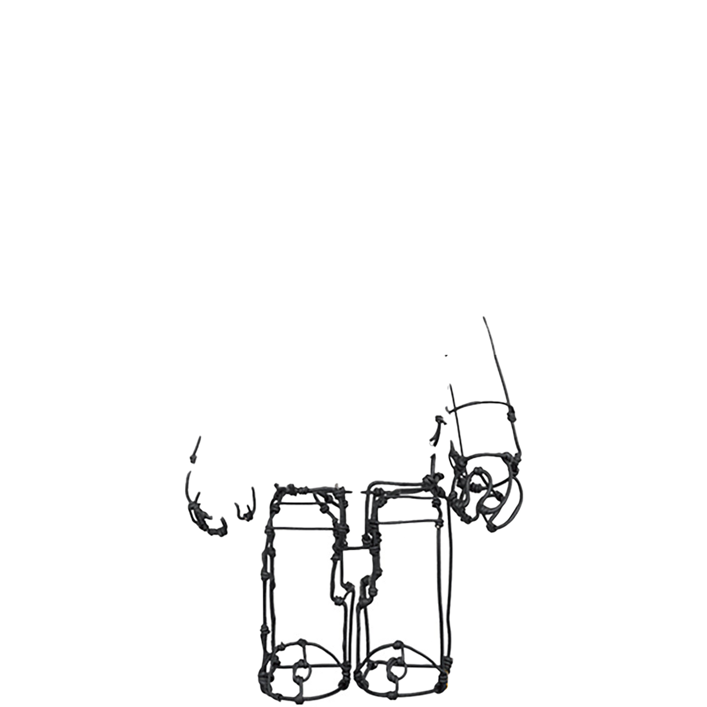 HAyU Wire BE@RBRICK 400％ & APPLE