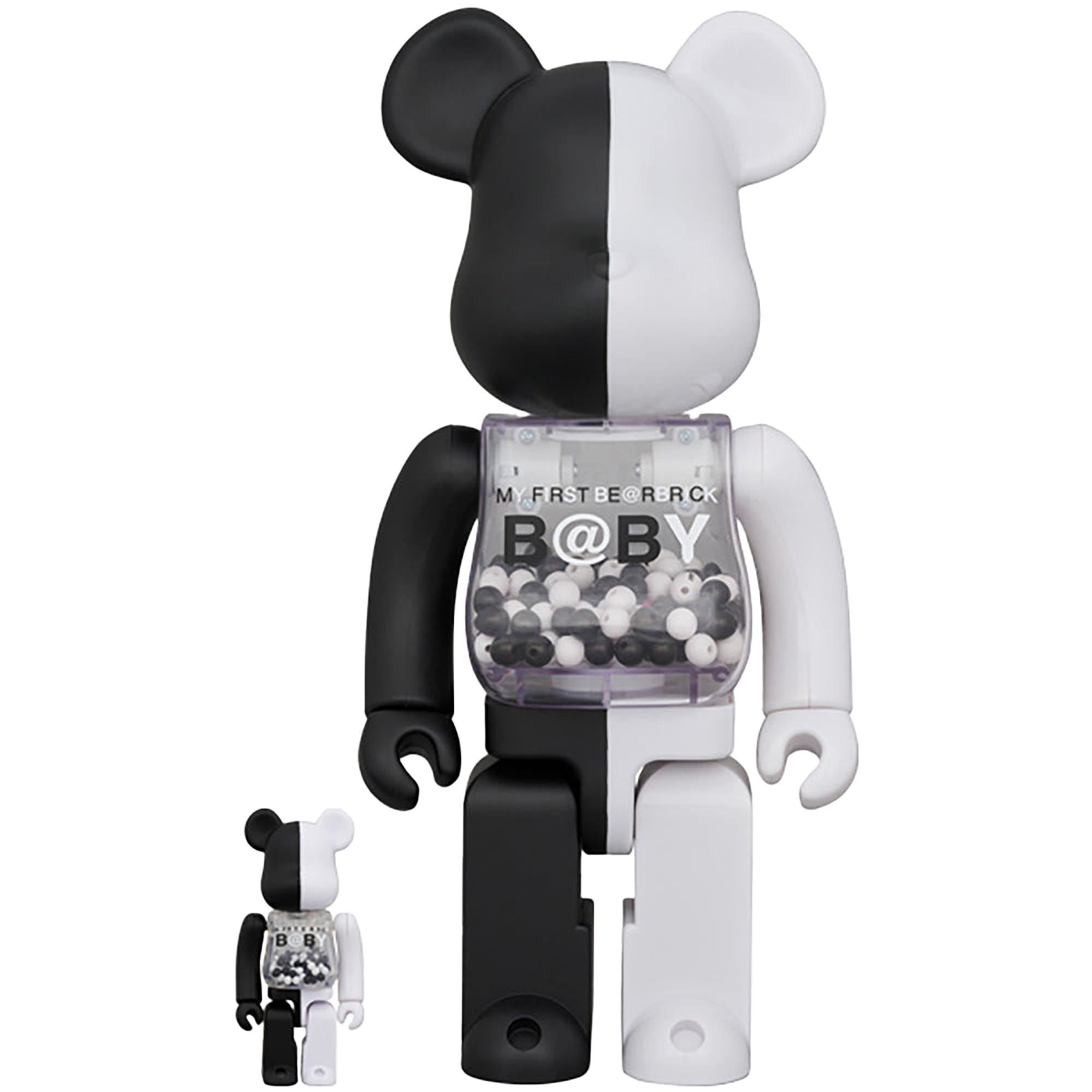 MY FIRST BE@RBRICK BLACK & WHITE Ver. 100％ & 400％