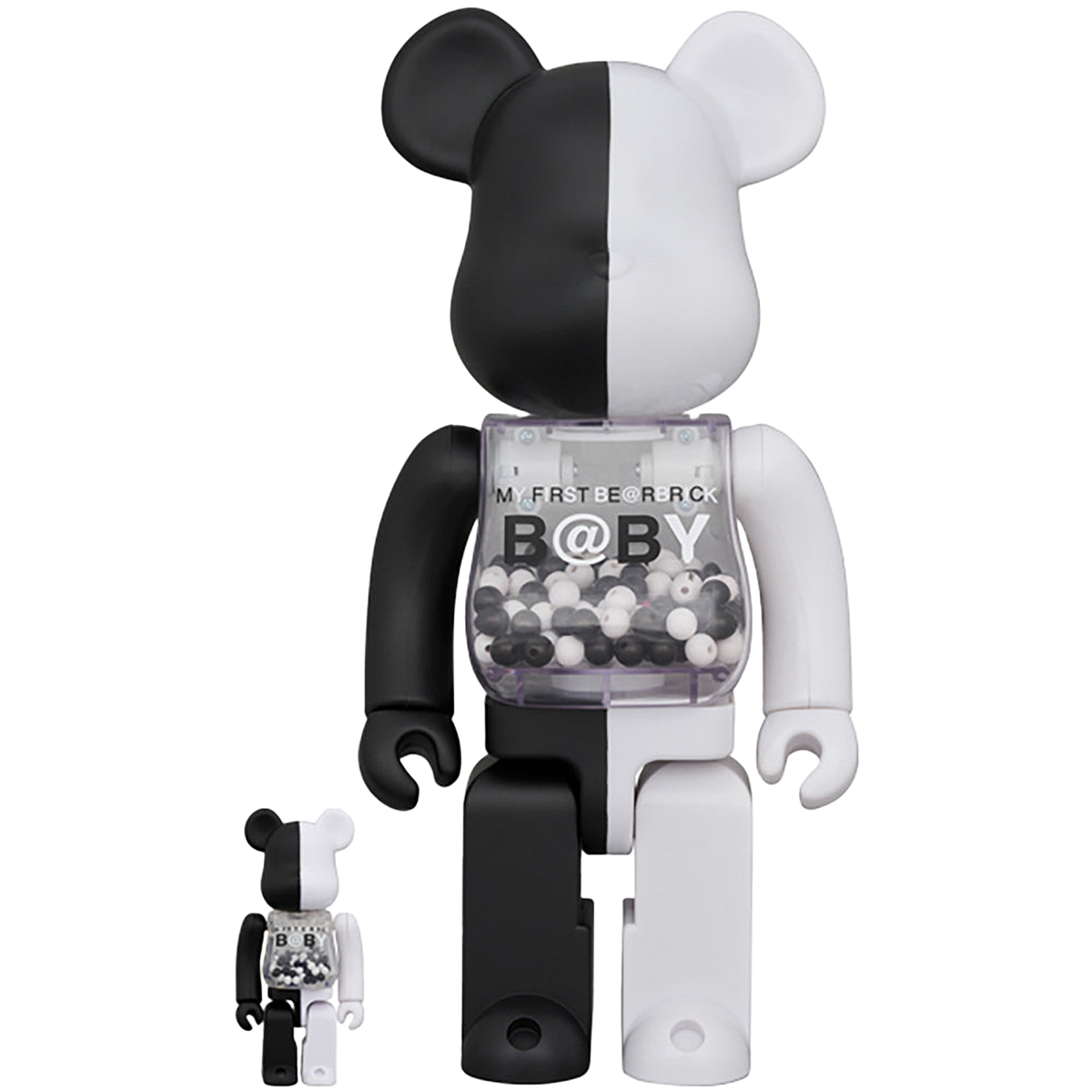 MY FIRST BE@RBRICK BLACK & WHITE Ver. 100％ & 400％