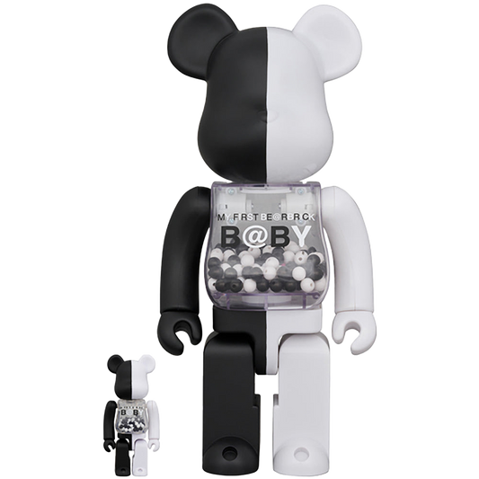MY FIRST BE@RBRICK BLACK & WHITE Ver. 100％ & 400％