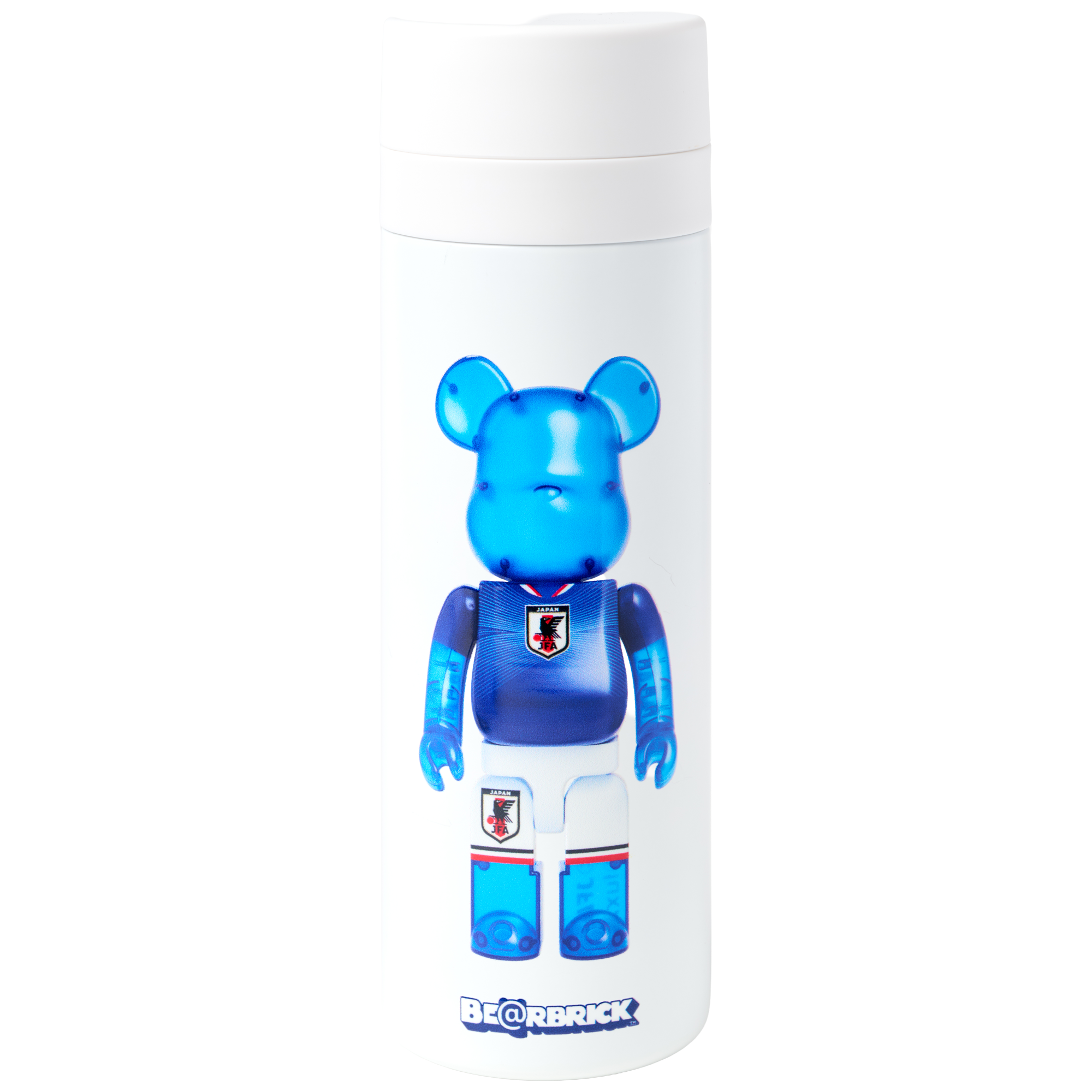 サッカー日本代表 オフィシャルライセンス商品 BE@RBRICK サッカー日本代表 Ver. タンブラー (300cc)_0